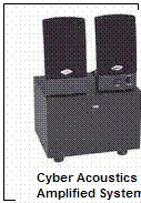cyber acoustics amplified system